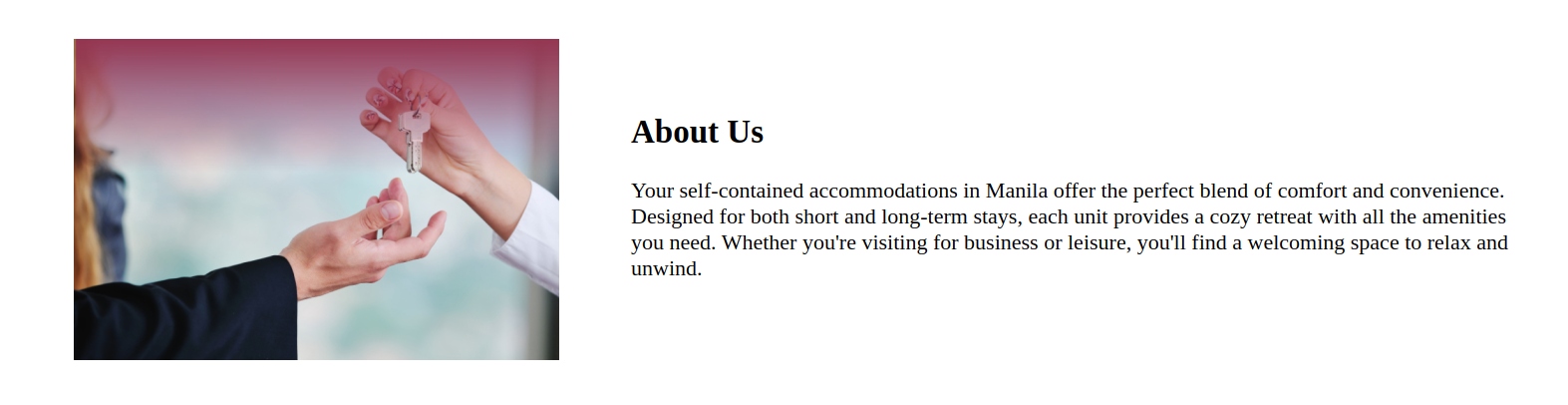 About us info