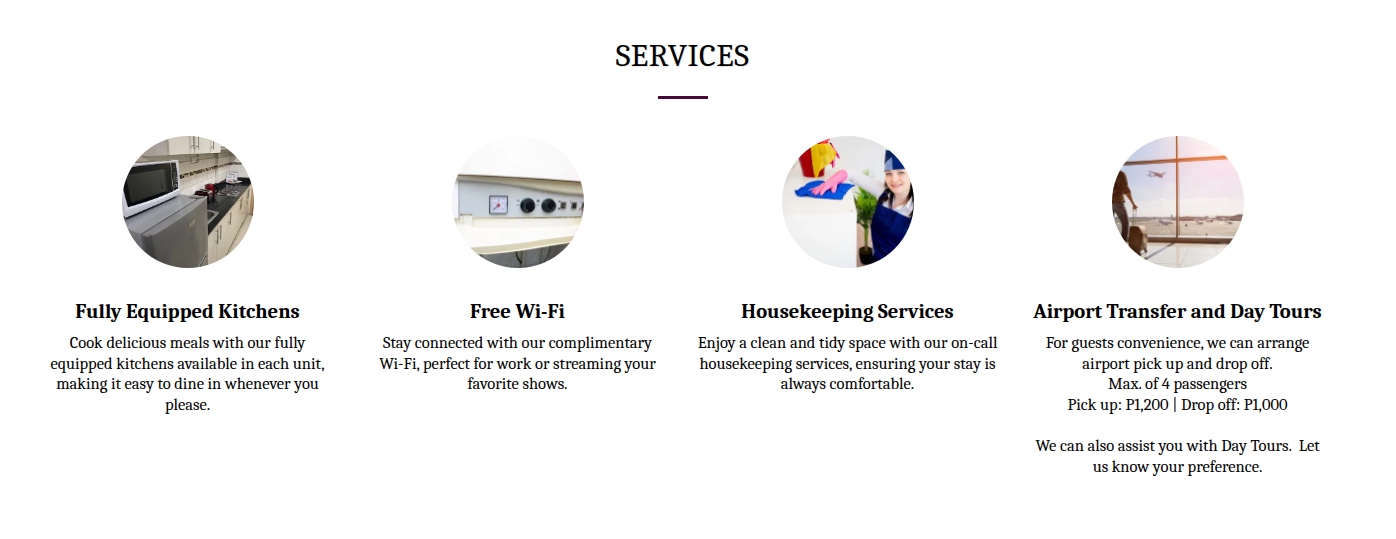 services offered